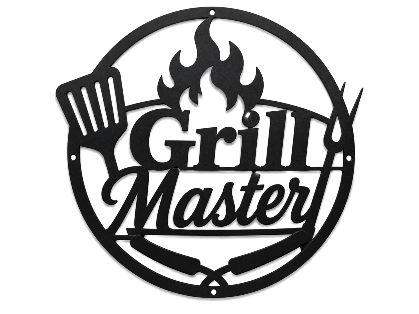 Grill Master metal sign