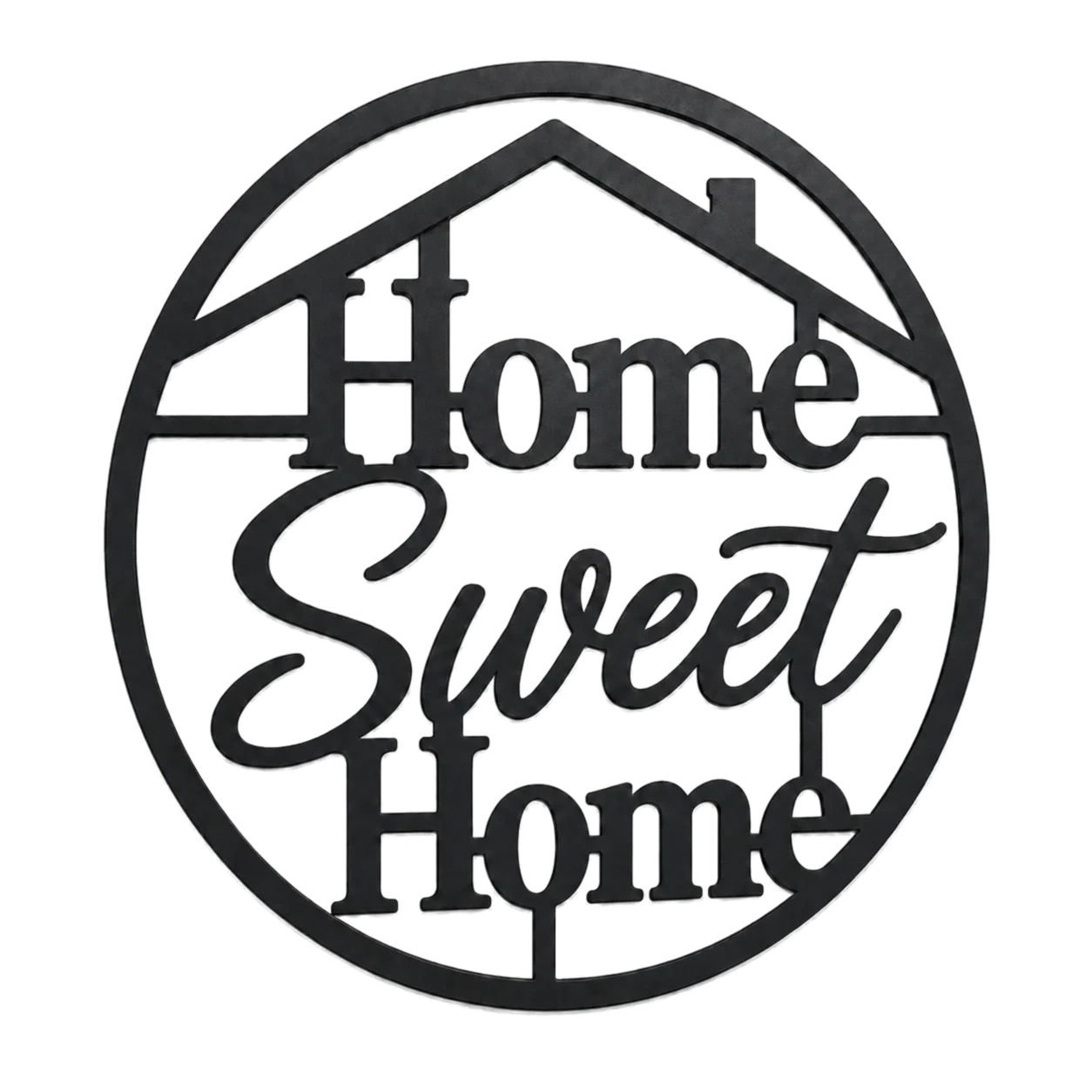 Home Sweet Home — Cottage metal sign