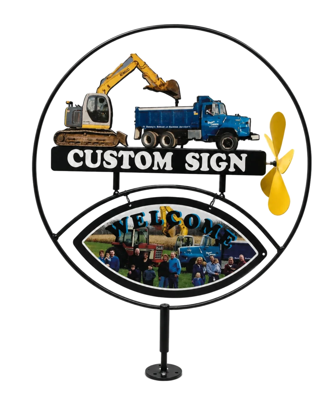 Custom Sign metal sign